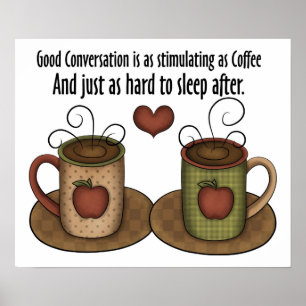 Coffee & Conversation Poster