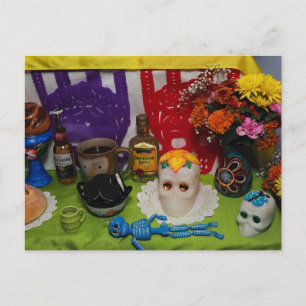 Coffee & Cookies Ofrenda Postcard