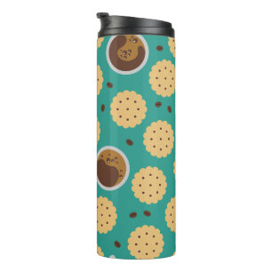 Coffee & Cookies Thermal Tumbler