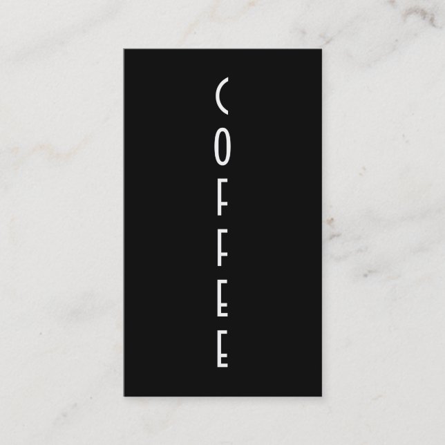 coffee coupon card (Front)