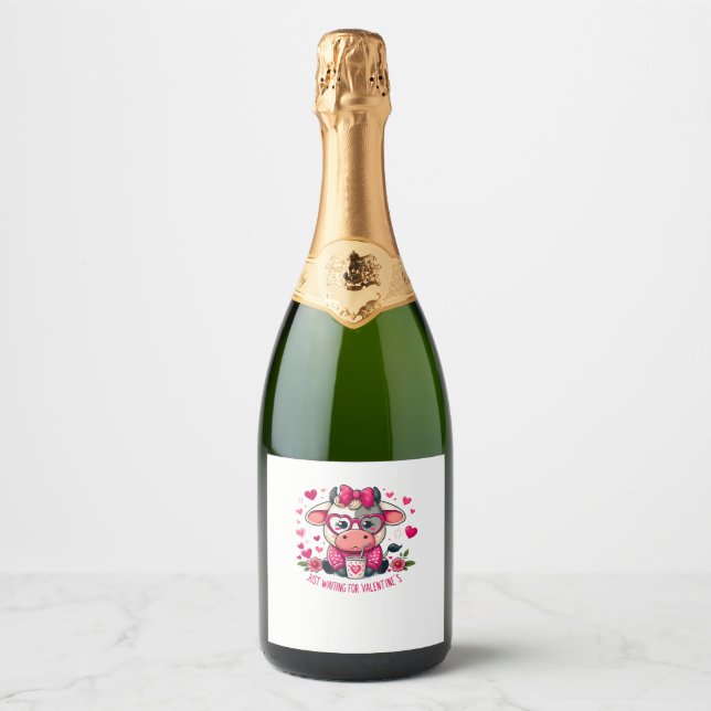 Coffee Cow Sparkling Wine Label (Front)