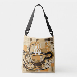 Coffee Crossbody Bag