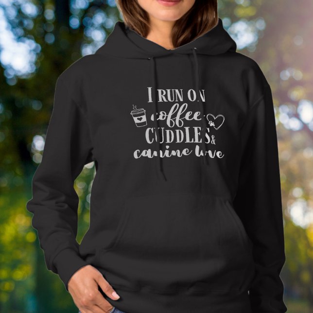Coffee, Cuddles, and Canine Love Hoodie (Creator Uploaded)