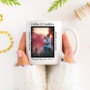 Coffee & Cuddles I Photo I Valentine Couple Mug