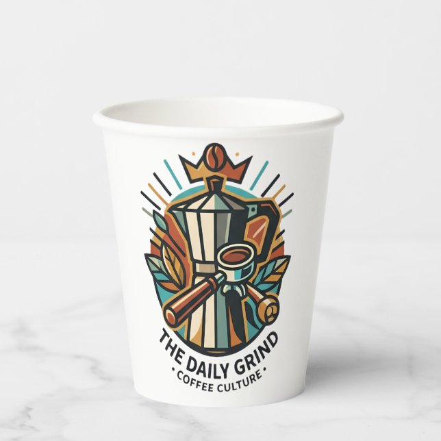 coffee culture mug paper cups (Front)