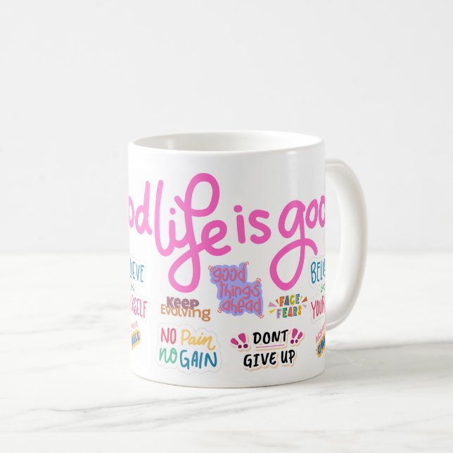 Coffee cup and mug ideal for gifts (Front Right)