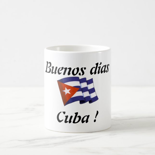 Coffee cup “Buenos dias Cuba " (Center)