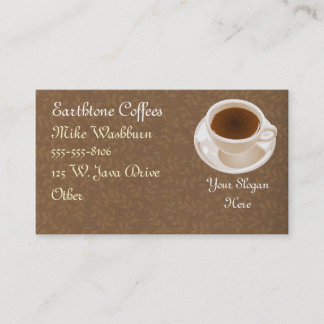 Coffee Cup Business Card