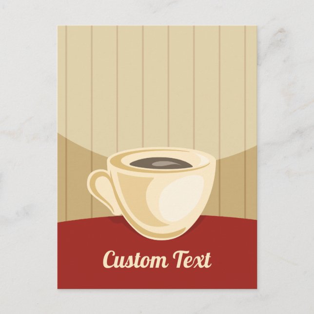 Coffee cup card (Front)