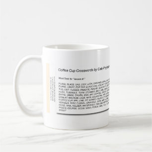 Coffee Cup Crosswords - Vessels #1