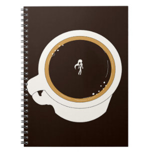 Coffee Cup Diver Notebook