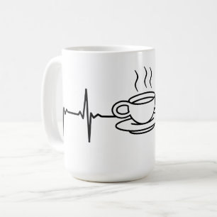 Coffee cup EKG