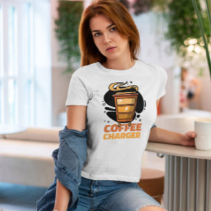 Coffee Cup Energy Charger T-Shirt