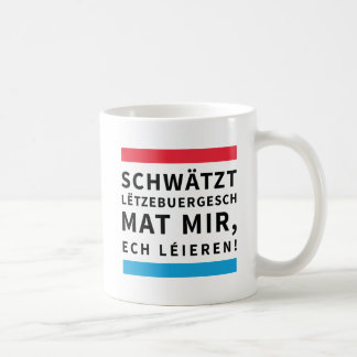 Coffee Cup for People who Learn Luxembourgish