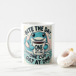 Coffee cup - Funny shark cup