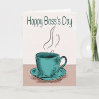 Coffee Cup Illustration for Boss’s Day