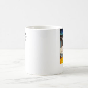 Coffee Cup- Irie Manhattan Beach. barrel Coffee Mug