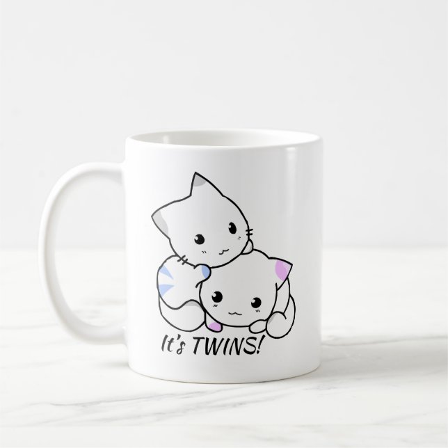 Coffee Cup: It's Twins Coffee Mug (Left)