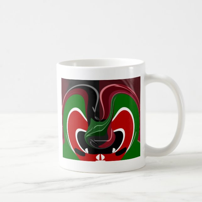 Coffee cup Kenya Flag Hakuna Matata (Right)