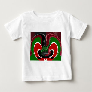 Coffee cup Kenya Flag Hakuna Matata Baby T-Shirt