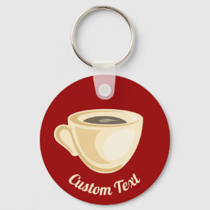 Coffee Cup Keychain