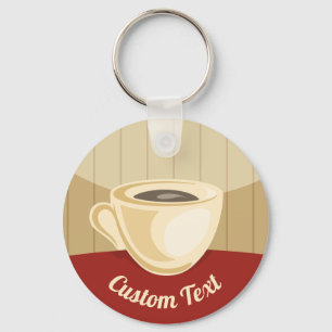 Coffee Cup Keychain