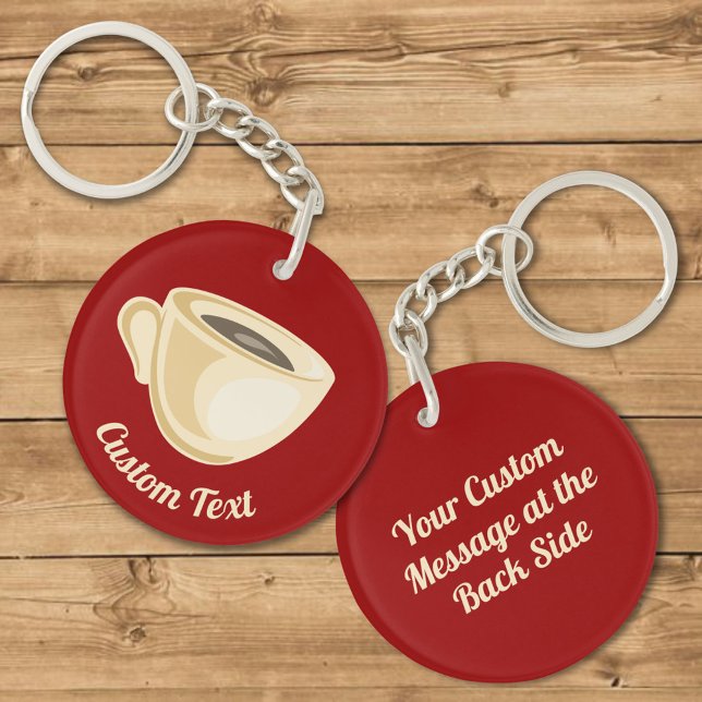 Coffee Cup Keychain (Creator Uploaded)