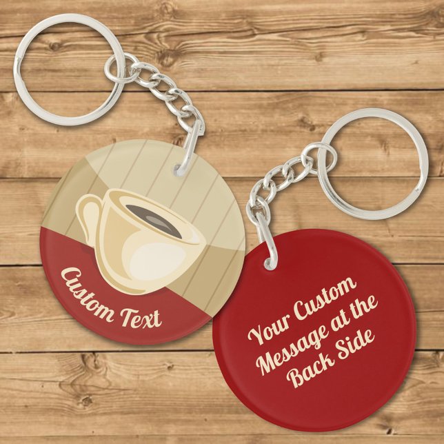 Coffee Cup Keychain (Creator Uploaded)