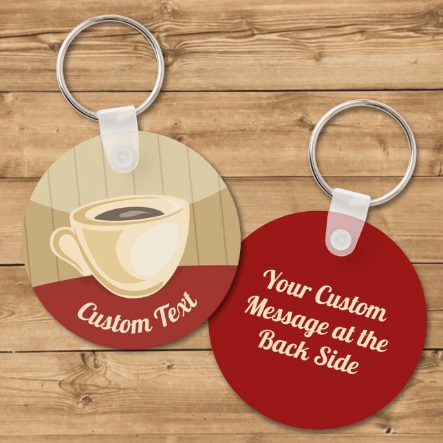 Coffee Cup Keychain (Creator Uploaded)