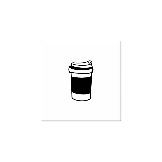 Coffee Cup Loyalty Stamp (Imprint)