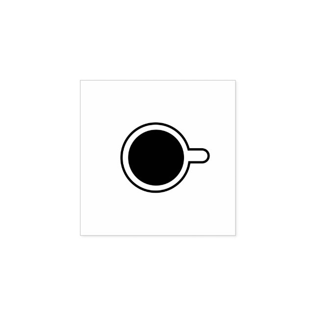 Coffee Cup Loyalty Stamp (Imprint)
