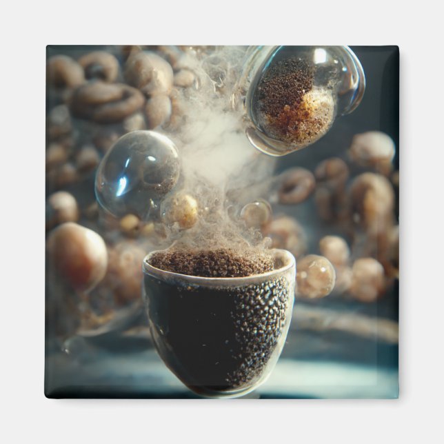 Coffee Cup Magnet (Front)