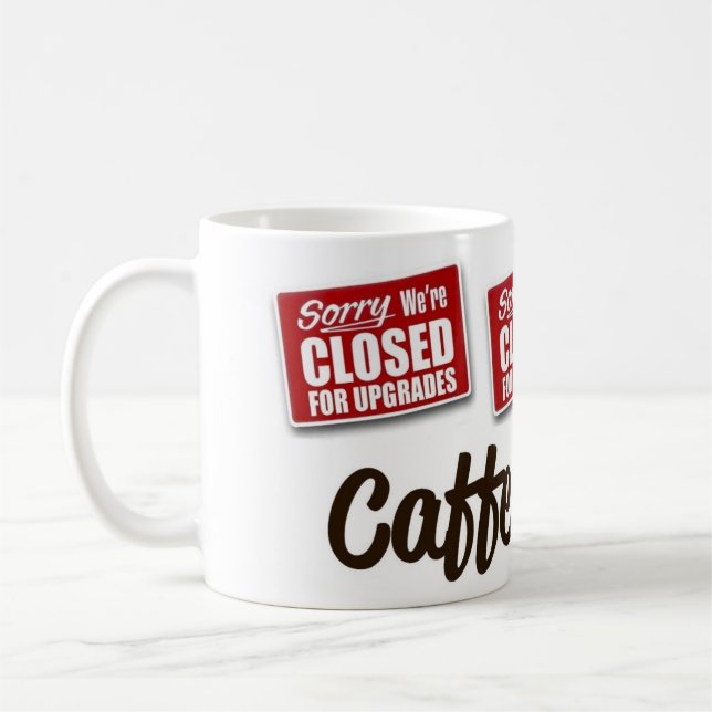 Coffee Cup Mug Caffeine Fix (Left)