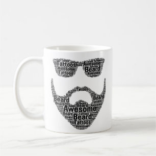 Coffee Cup Mug Dad, Father, Papa, Daddy Beard