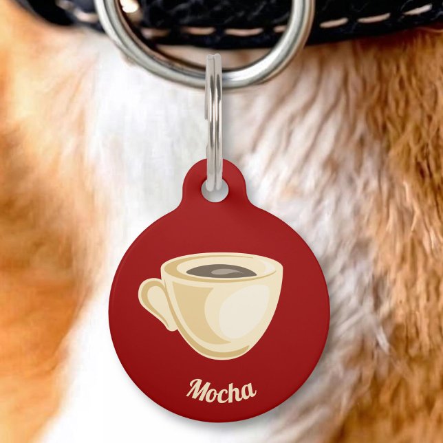 Coffee Cup Pet Tag (Creator Uploaded)