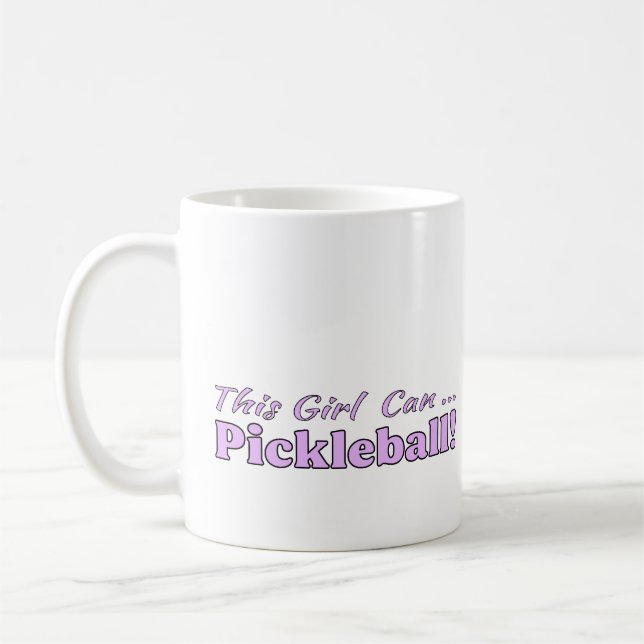 Coffee Cup: Pickleball Mug (Left)