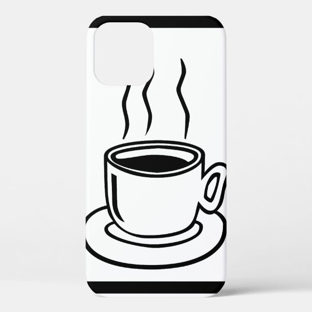 Coffee Cup Pop Art Case-Mate iPhone Case (Back)