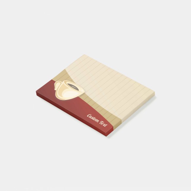 Coffee Cup Post-it Notes (Angled)