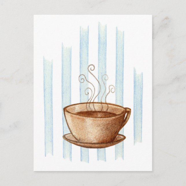 Coffee Cup Postcard (Front)