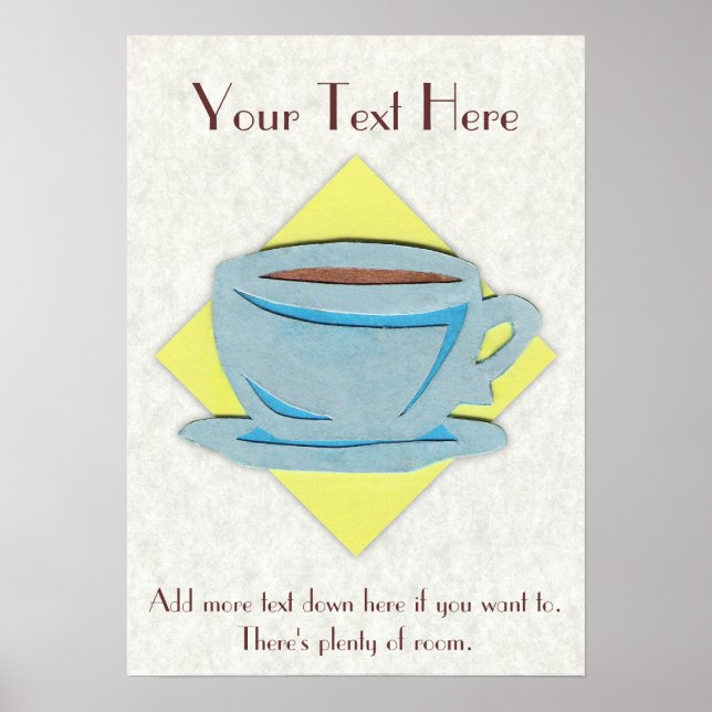 Coffee Cup Poster (Front)