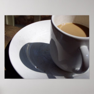 Coffee cup poster