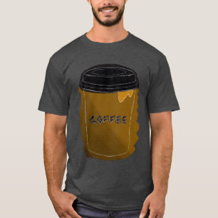 Coffee Cup Sketch Illustration gift T-Shirt