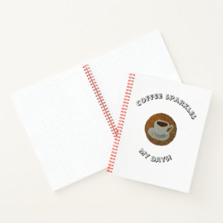 Coffee Cup Spiral Notebook