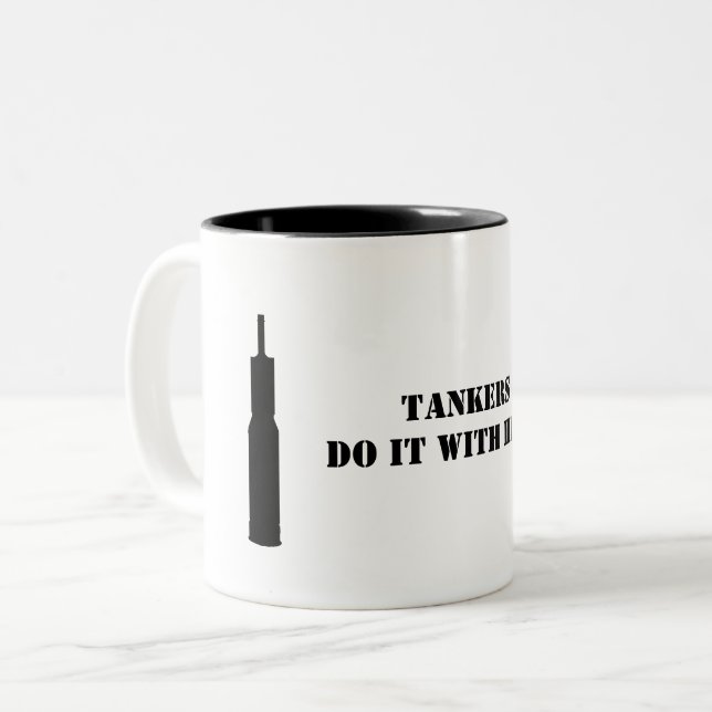 Coffee Cup : Tankers Do It with HEAT (Front Left)