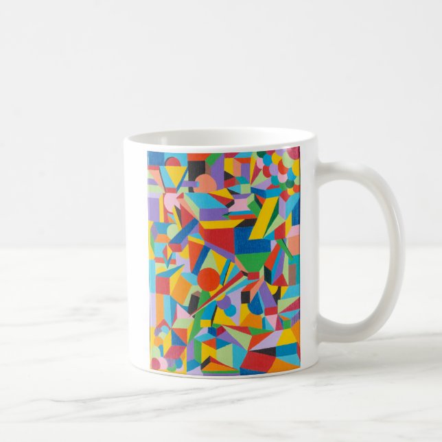 Coffee Cup with Art Print Design (Right)