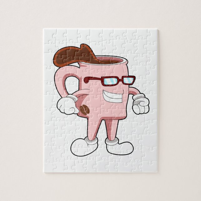 Coffee cup with Coffee Jigsaw Puzzle (Vertical)
