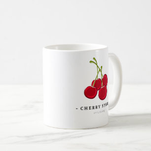 Coffee Cup With Red And White Tone Highlighting