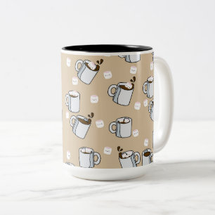Coffee cups background kitchen mug