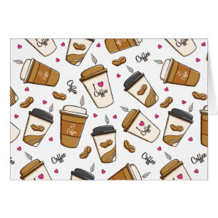 Coffee Cups, Coffee Beans, Coffee Lover, Hearts