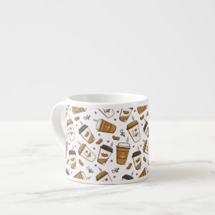 Coffee Cups, Coffee Beans, Coffee Lover, Hearts Espresso Cup
